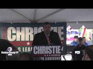 Democratic Senator Brian P. Stack endorses Chris Christie for Governor