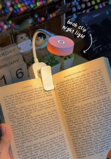 Ganda ng Mini Clip Lamp para sa mga Mahilig Magbasa