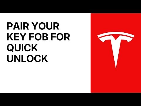 How to Pair Your Key Fob for Quick Unlock in your Tesla Model Y 2025 +