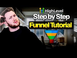 How To Build Funnels On Go High Level | Landing Page Tutorial