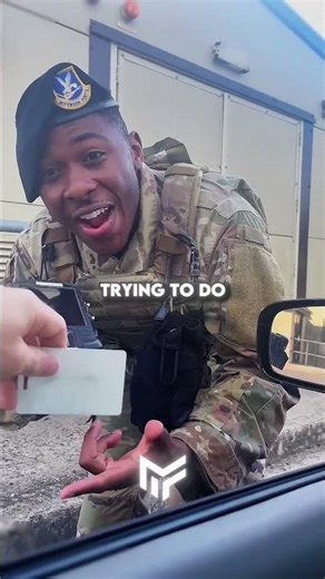 General Refuses To Move His Hand For The Soldier 😂 #shorts