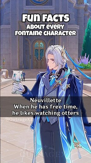Fun Facts About EVERY Fontaine Character!! Genshin Impact