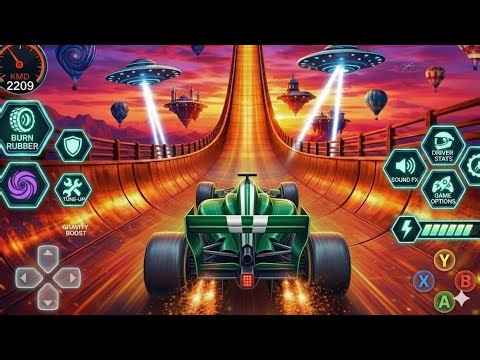 Formula Car Mega Ramp Extreme Racing - GT Car Formula Car Racing Stunts 3D - Android GamePlay