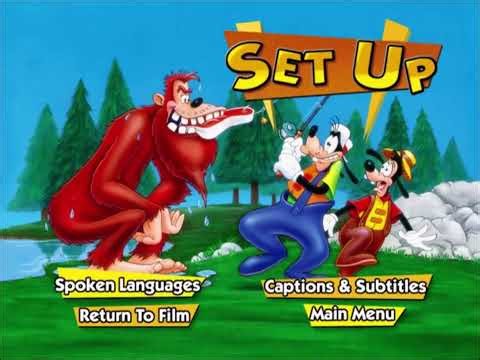 A Goofy Movie (2000) DVD Set Up Menu