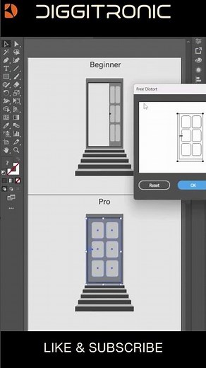 Illustrator Tutorial for Beginners → Become a Pro Designer #diggitronic
