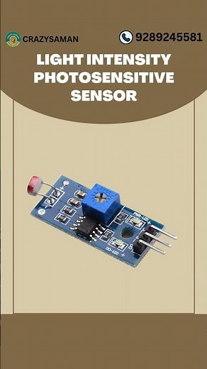 LDR Sensor Module | Light Dependent Resistor #ldr #sensor #lightsensor #resistance #iotinnovation