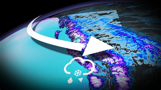 Winter weather to make numerous appearances on B.C.'s South Coast - The Weather Network