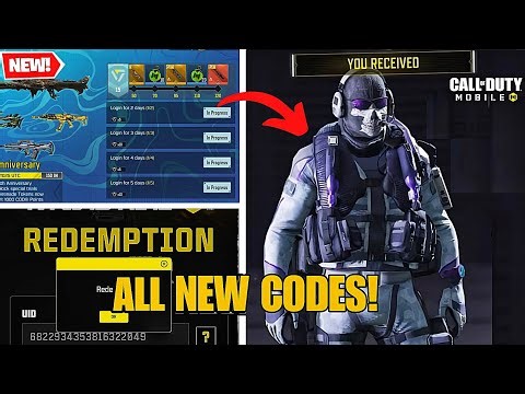 *NEW* All WORKING NEW CALL OF DUTY MOBILE REDEEM CODES JANUARY 2026 | COD MOBILE WORKING REDEEM CODE