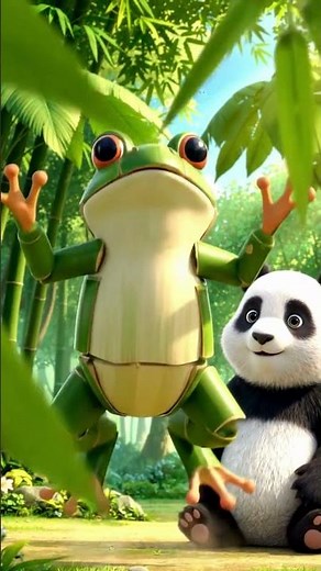 "Panda's Sneezing Bamboo" Song for Little Ones #animatedsongs #babymusic #babysensory #babyvideos