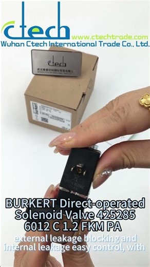 BURKERT Direct-operated Solenoid Valve 425285 6012 C 1.2 FKM PA | Reliable Fluid Control Solution