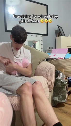Practicing for When Baby Girl Arrives: Jealousy Already Started! 🤣