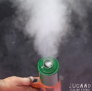 How to Make Fog Machine Using Heat Gun #jugaad | Jugaad