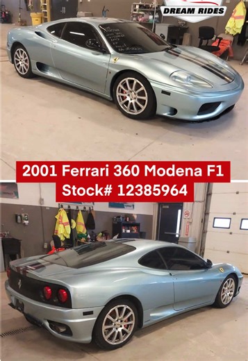 007 would never…but should he have? This 2001 Ferrari 360 Modena F1 is coming up for auction this Monday, January 19th at 9am EST. Pre-bid now at ca.iaai.com! #ferrari #ferrari360modena #italiancars #iaa #ferrariclub