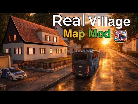 🔥 Real Village Map Mod BUSSID 2026 | Full Review & Realistic Village Driving