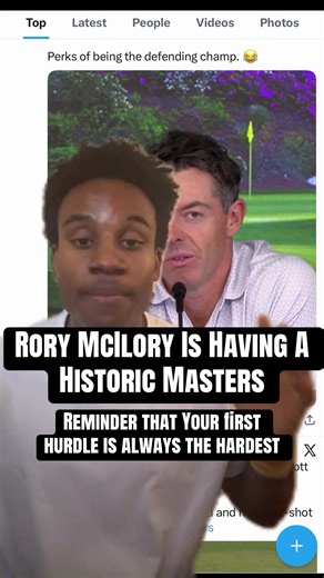 #greenscreen getting the first monkey off your back opens up so much | Rory McIlroy