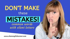 In this lesson we’ll talk about 20 common words with silent letters that you may be mispronouncing. Ready to get serious about refining your pronunciation but not sure where to start? Grab my FREE Ultimate Accent Training Starter Guide here: https://www.clearenglishcorner.com/ultimate-accent-training-starter-guide Visit the Clear English Corner website for a list of practice words and sentences used in this lesson: https://www.clearenglishcorner.com/blog/67 | Clear English Academy - American Eng