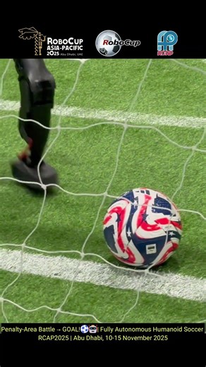 Penalty-Area Battle → GOAL!⚽🤖| Fully Autonomous Humanoid Soccer