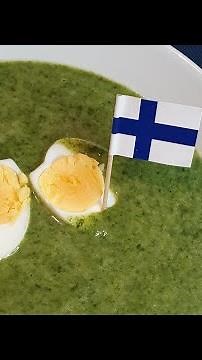 How to make Finnish Spinach Soup - Pinaattikeitto recipe