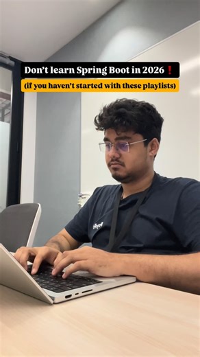 Yashashvi Singh | Tech | Coding on Instagram: "Java Developer in 2026❗️ #coding #programming #developer #java"