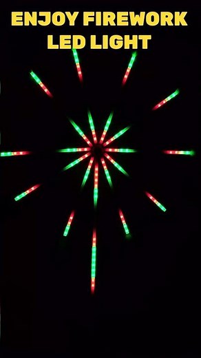 Enjoy the firework LED lights together