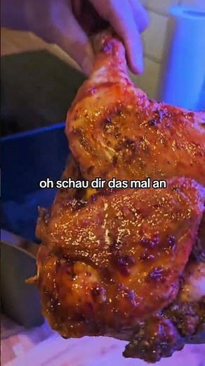 1/2 Hähnchen im Airfryer - 180° /50 Minuten - Stufe Airfryer bei Ninja sl400eu #airfryer