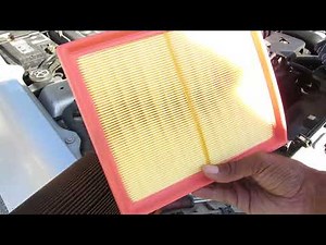 How to replace air filter in a 2001 Mercedes benz slk 230 kompressor