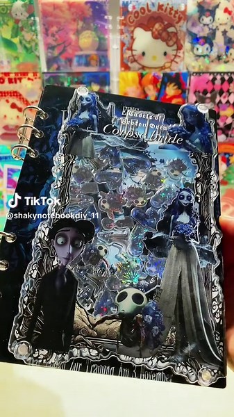 Personalized Corpse Bride Shaking Notebook
