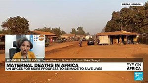1.6K views · 36 reactions | "We need healthcare closer to the #women." A report from the #UN has laid huge regional disparities in #maternal death rates: in 2020, Subsaharan #Africa’s Maternal #mortality rate was 136 times that of Australia and New Zealand. Watch Director for West and Central for the UN's Population Fund Argentina Matavel's full interview in Eye on Africa - France 24's news bulletin ➡️https://f24.my/9HtQ.f | FRANCE 24 English | Facebook