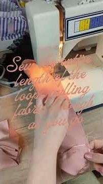 Sew a Scrunchie Step-by-Step | The Perfect First Sewing Project