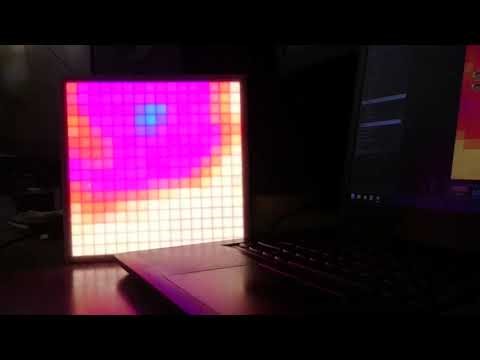 TD Noise Vis on 16x16 Led Matrix