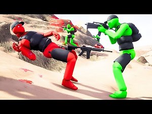 NPC Wars with Realistic Ragdoll Physics #27 MANTA'S WARBOX