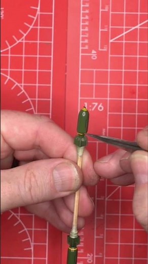 Last step: fitting the bombs — watch me finish the external stores 👇