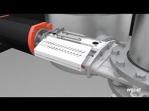 Stafsjo WB14E Knife gate valve