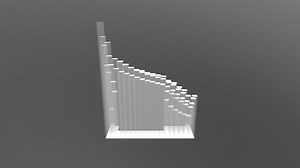 Periodic table with calculated atomic radii - Download Free 3D model by Toemel