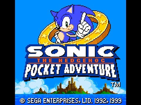Neo Geo Pocket Color Longplay [01] Sonic the Hedgehog: Pocket Adventure
