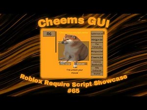 Roblox Require Script Showcase #65 | Cheems GUI