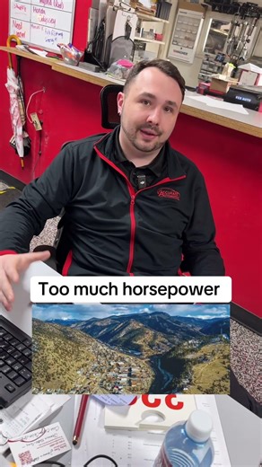 ￼￼ Is there such a thing as too much horsepower? ￼#fyp #auto #automotive #mechanic #horsepower