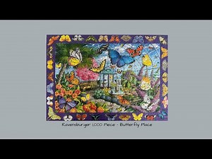 Ravensburger - 1,000 Piece Puzzle - Butterfly Place