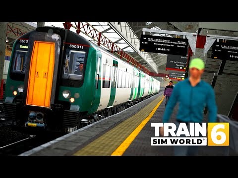 Train Sim World 6 LIVE | WCML Crewe ➜ Birmingham | Class 350/3 Realistic Drive