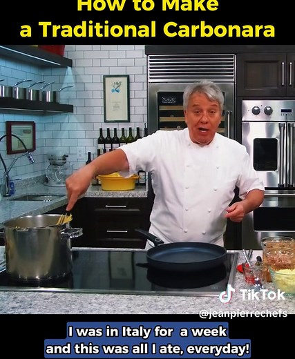 How to Make a Traditional Carbonara #ChefJeanPierre #JeanPierre #food #Cooking #Recipes #Meals #homecooking #ChefCooks #foryou