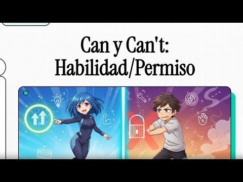 Can / Can’t | Ability and permission in English