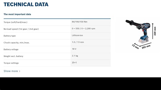 最具科技感的充电电钻！功率达1450瓦！150牛米博世特霸锂电钻简评！gsr 18v-150 c电钻新技能