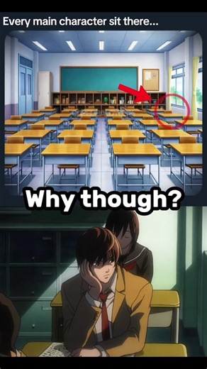 Every main character sit there... #anime #memes #shorts