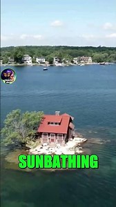 😮🏝️ The World's Tiniest Inhabited Island: You Won't Believe It! #viral #curiosity