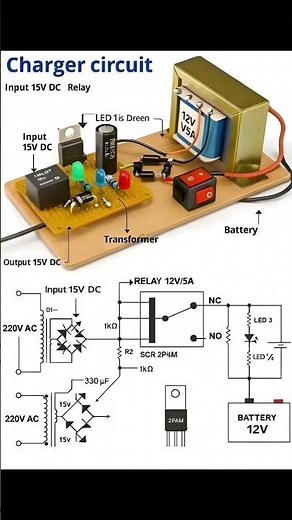 Simple Charger Circuit Everyone Should Know! |Build Your Own Charger Circuit Easily!