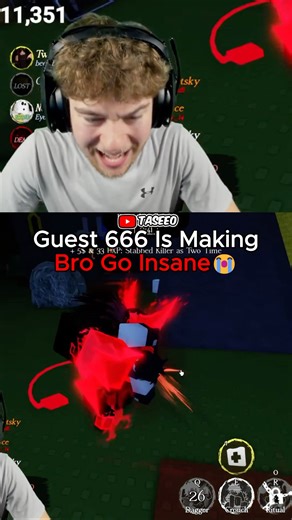 Guest 666 Is making me INSANE💀 #roblox #forsaken