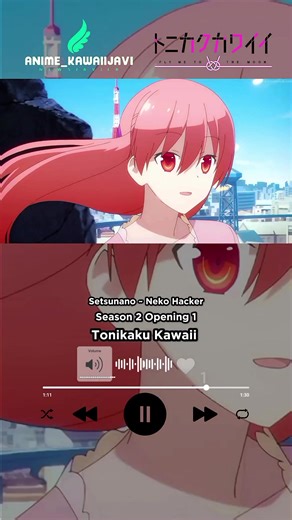 Tonikaku Kawaii Season 2 Opening 1: Setsunano ~ Neko Hacker