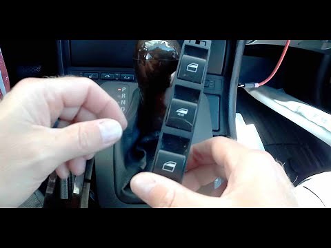 BMW e46 Window Button / Switch Replacement