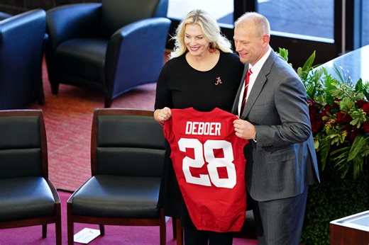 Kalen DeBoer's Wife Goes Viral During College Football Playoff