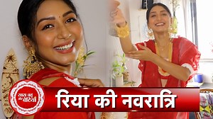 Exclusive Navratri Makeover of Riya Bhattacharjee with Saas, Bahu aur Betiyaan | SBB #saasbahuaurbetiyaan #riyabhattacharje #navaratri #navratrispecial #navratri2023 | Saas Bahu Aur Betiyaan